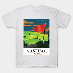 Gleneagles Scotland Golf T-Shirt